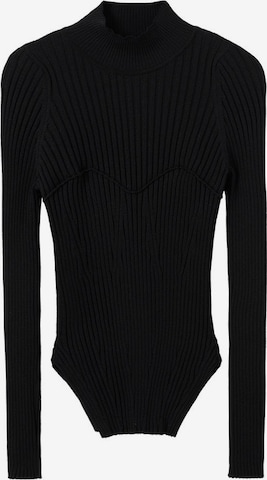 MANGO Sweater 'Nura' in Black: front