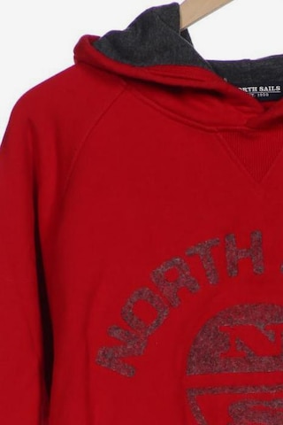 North Sails Sweatshirt & Zip-Up Hoodie in XXL in Red