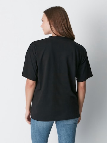 C&City T-Shirt in Schwarz