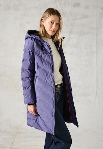 CECIL Winter Coat in Purple: front