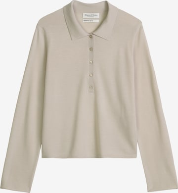 Pull-over Marc O'Polo en beige : devant