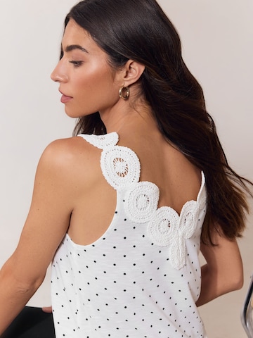 Lipsy - Top en blanco