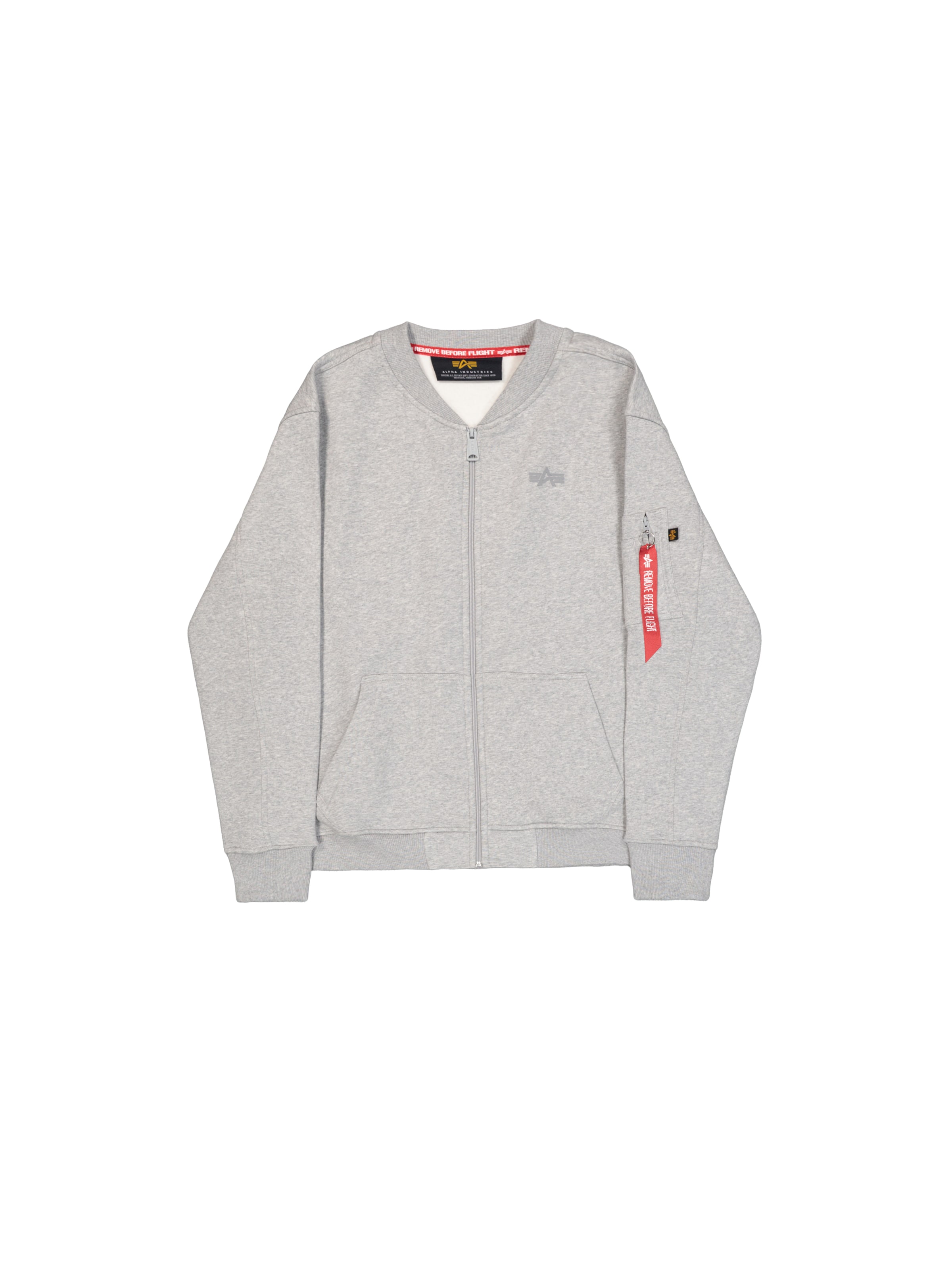 ALPHA INDUSTRIES Between-Season Jacket in Grey: front