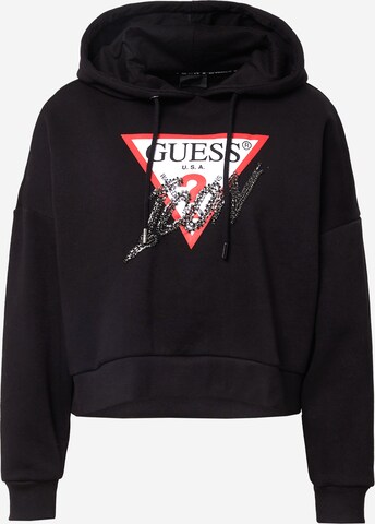 GUESS Sweatshirt in Schwarz: predná strana