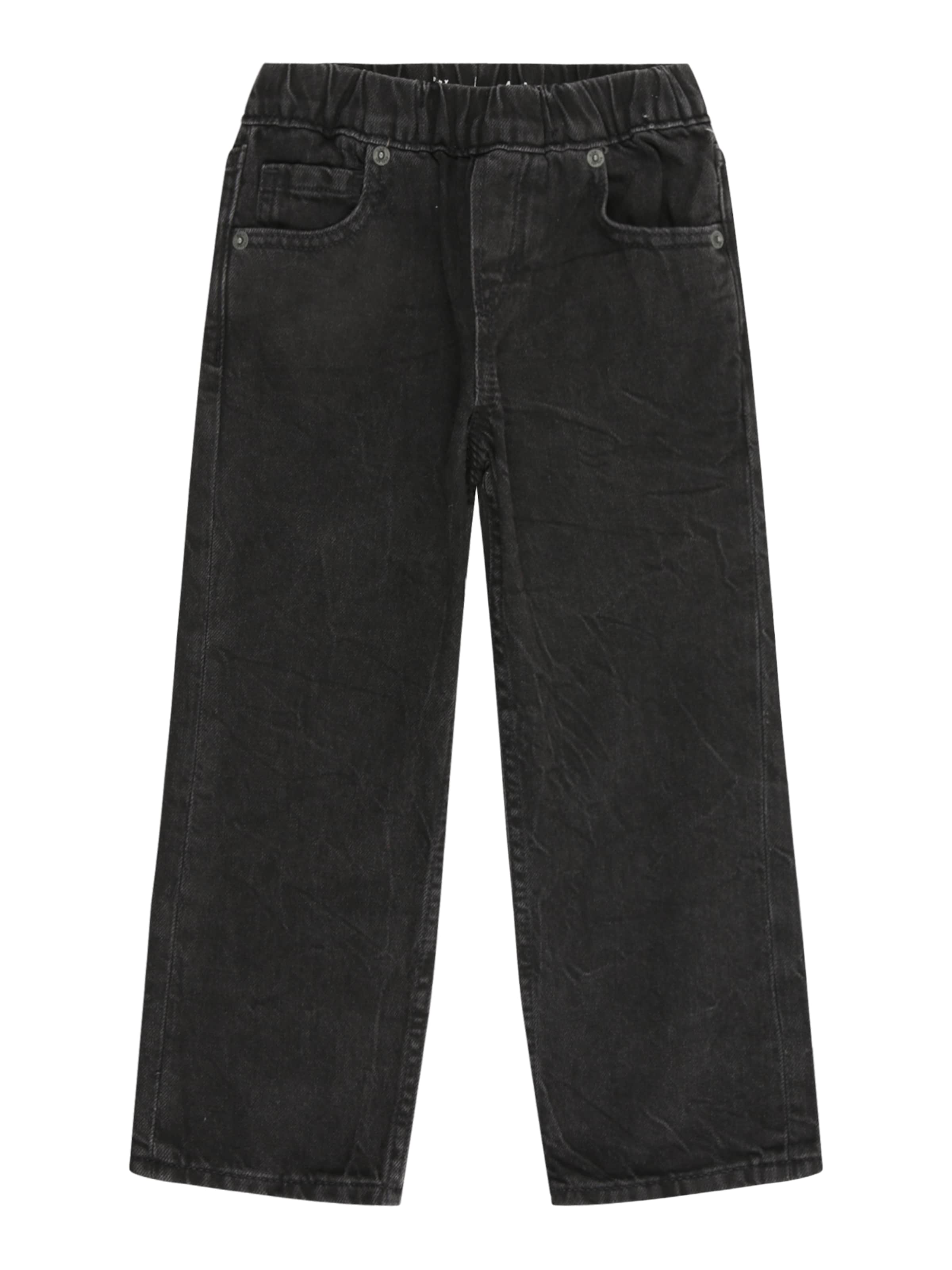 GAP Regular Дънки в черно: отпред