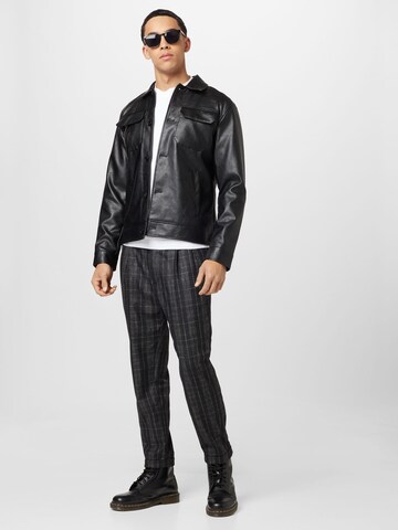 Redefined Rebel Tussenjas 'Manuel' in Zwart