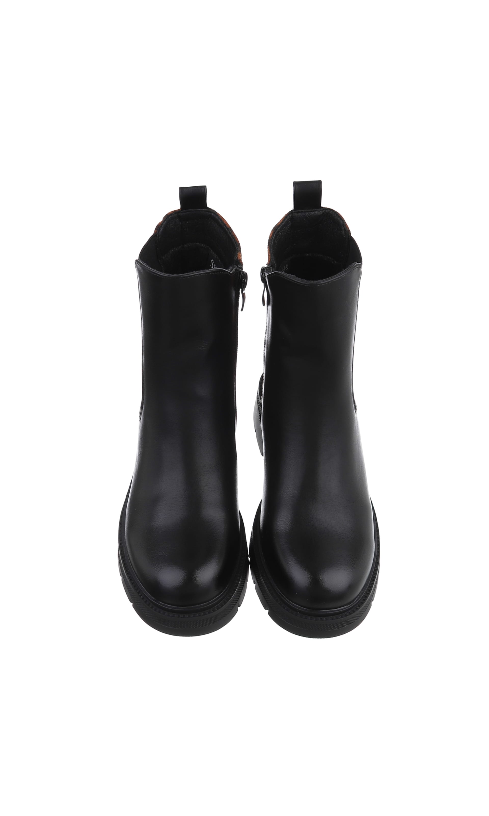 Ital-Design Ankle Boots in Black