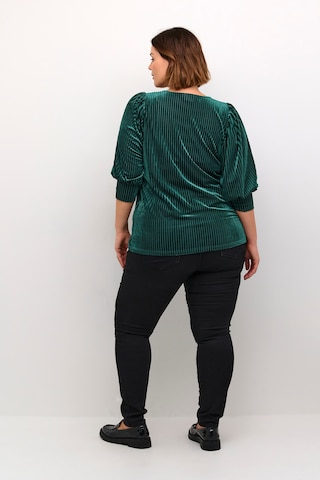 KAFFE CURVE Shirts 'Cacanna' i grøn