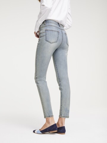 heine Skinny Jeans 'Aleria' in Blauw