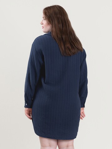Chemise de nuit 'Malin' Erlich Textil en bleu