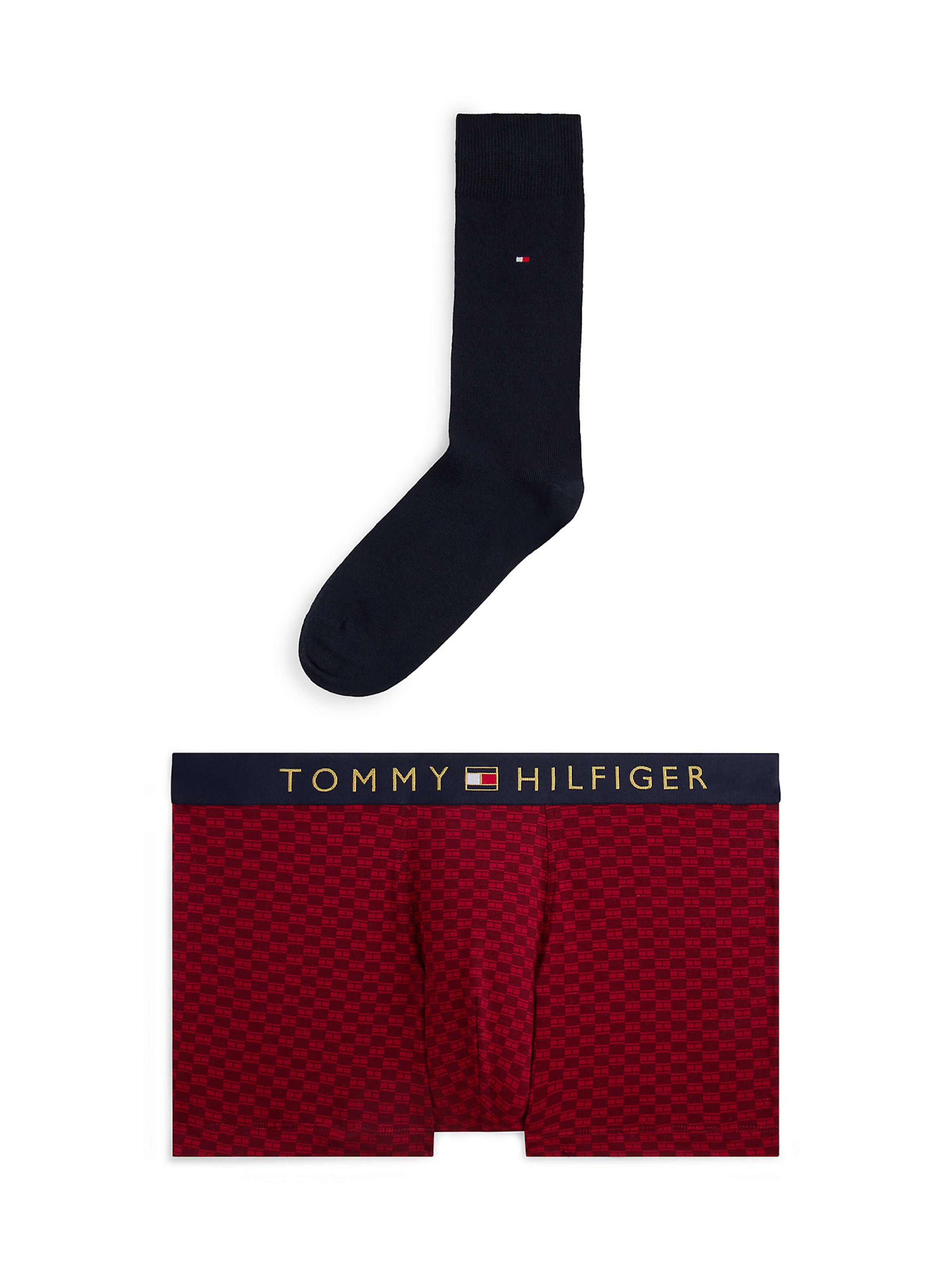 TOMMY HILFIGER Boxershorts in Rood: voorkant