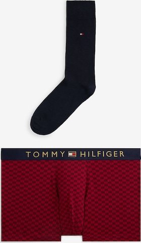TOMMY HILFIGER TH Original Trunks And Socks Gift Set in Rot: Vorderseite