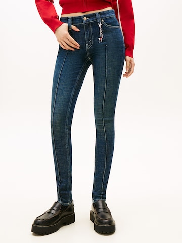 Skinny Jean Tommy Jeans en bleu : devant
