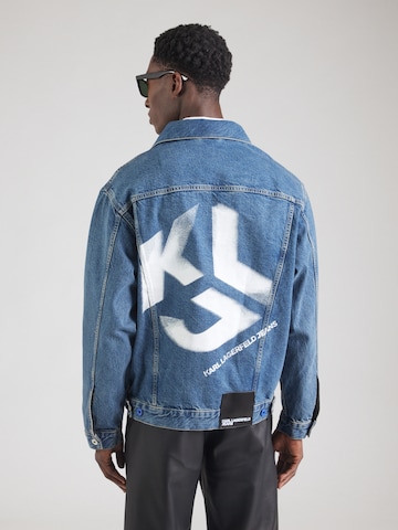 KARL LAGERFELD JEANS Jacke in Blau: Vorderseite