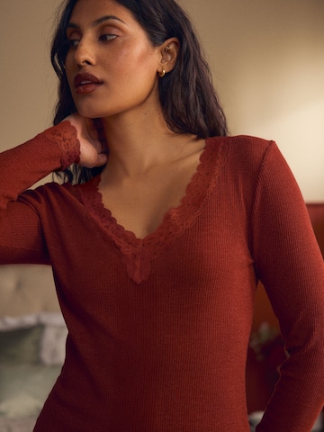 Pigiama 'Frestwick' di LAURA ASHLEY in rosso