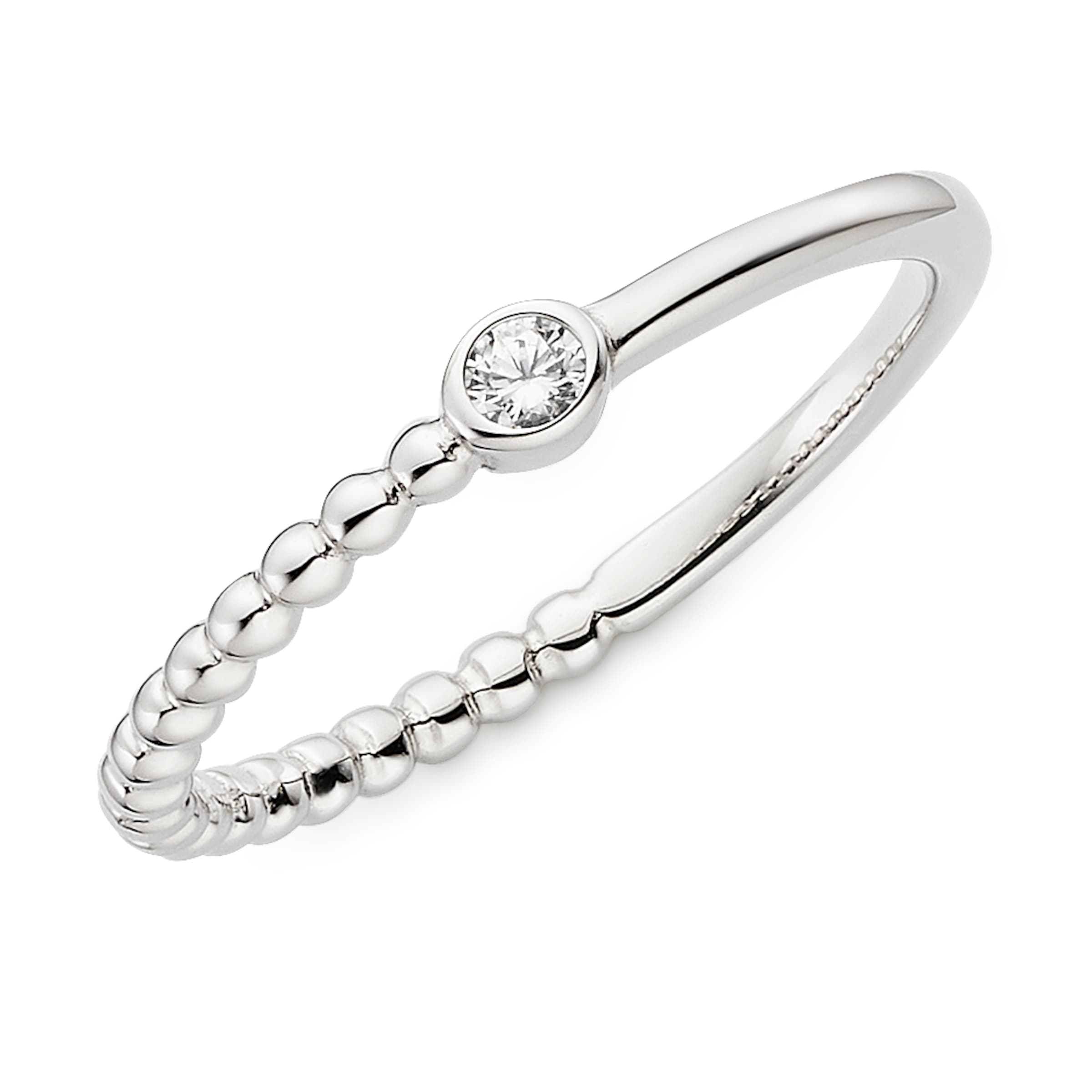 Aniston Ring in Silver: front