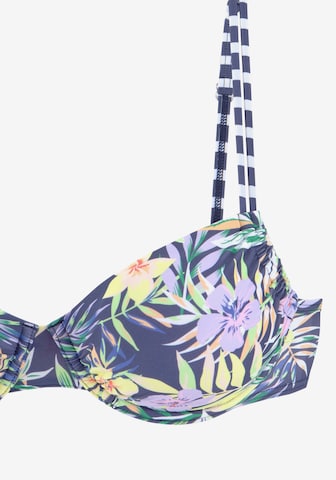 VENICE BEACH Push-up Bikinitop 'Wire-Top VB Summer' in Gemengde kleuren