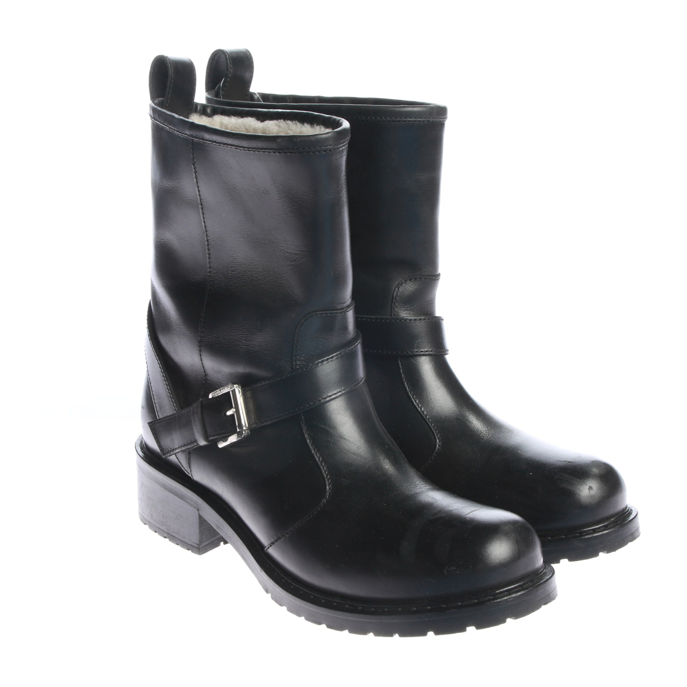 DSQUARED2 Dress Boots in 39 in Black: front