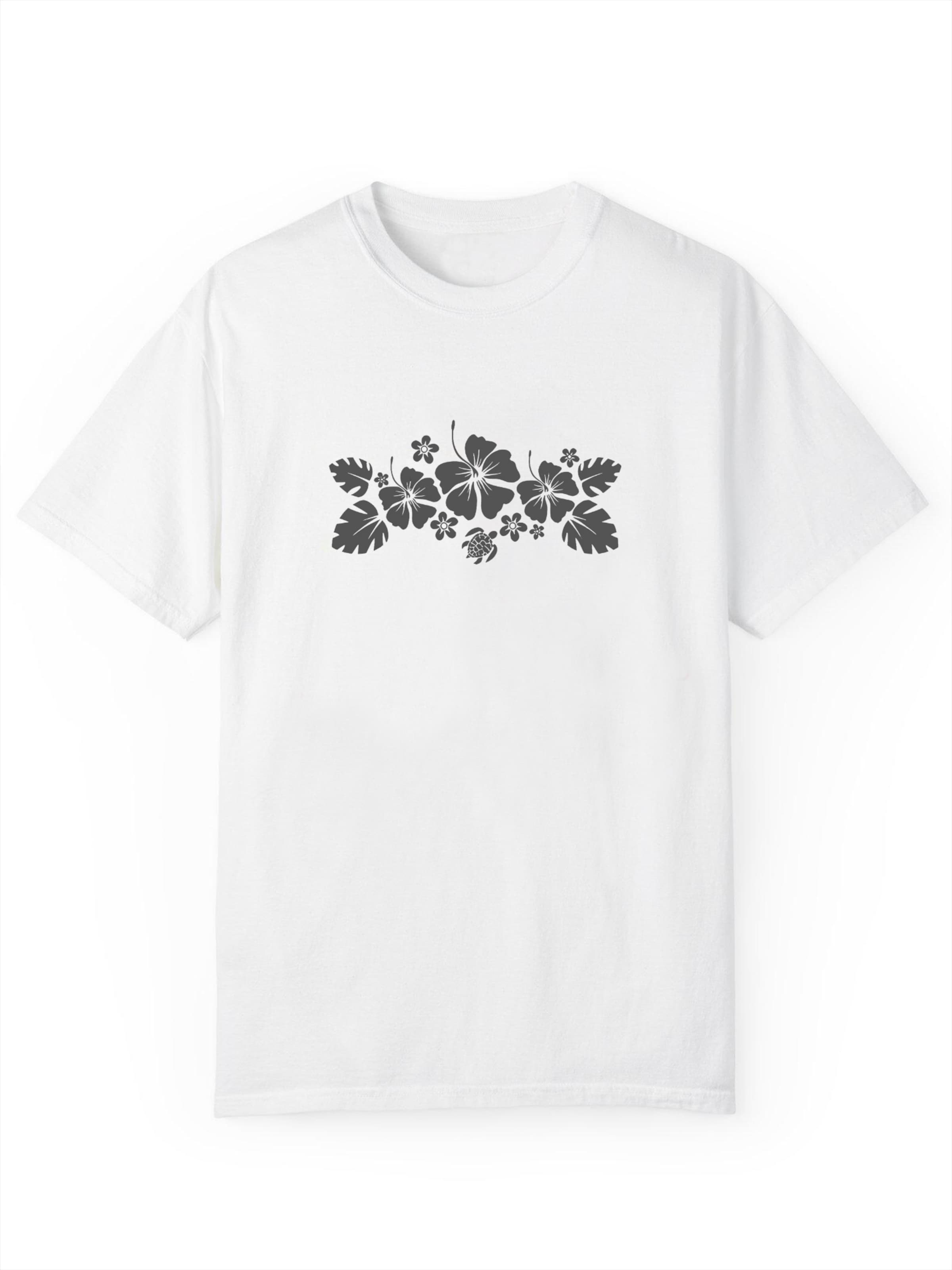T-shirt oversize GORHEY en blanc : devant