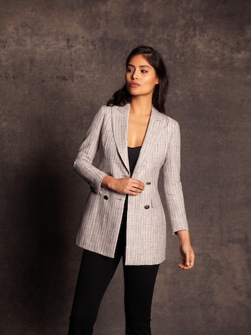 Vulto Blazer 'Silk Linen Jacket' i beige