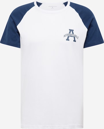 AÉROPOSTALE Shirt in White: front