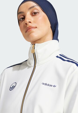 Giacca di felpa 'Firebird' di ADIDAS ORIGINALS in bianco