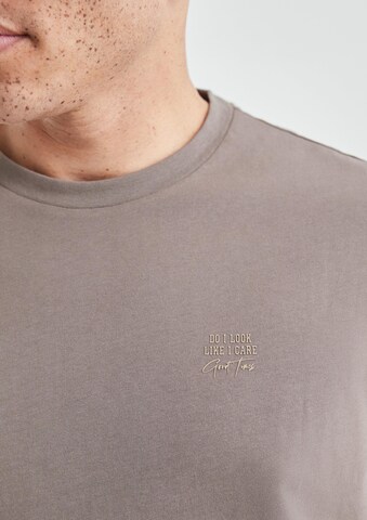 T-Shirt QS en marron