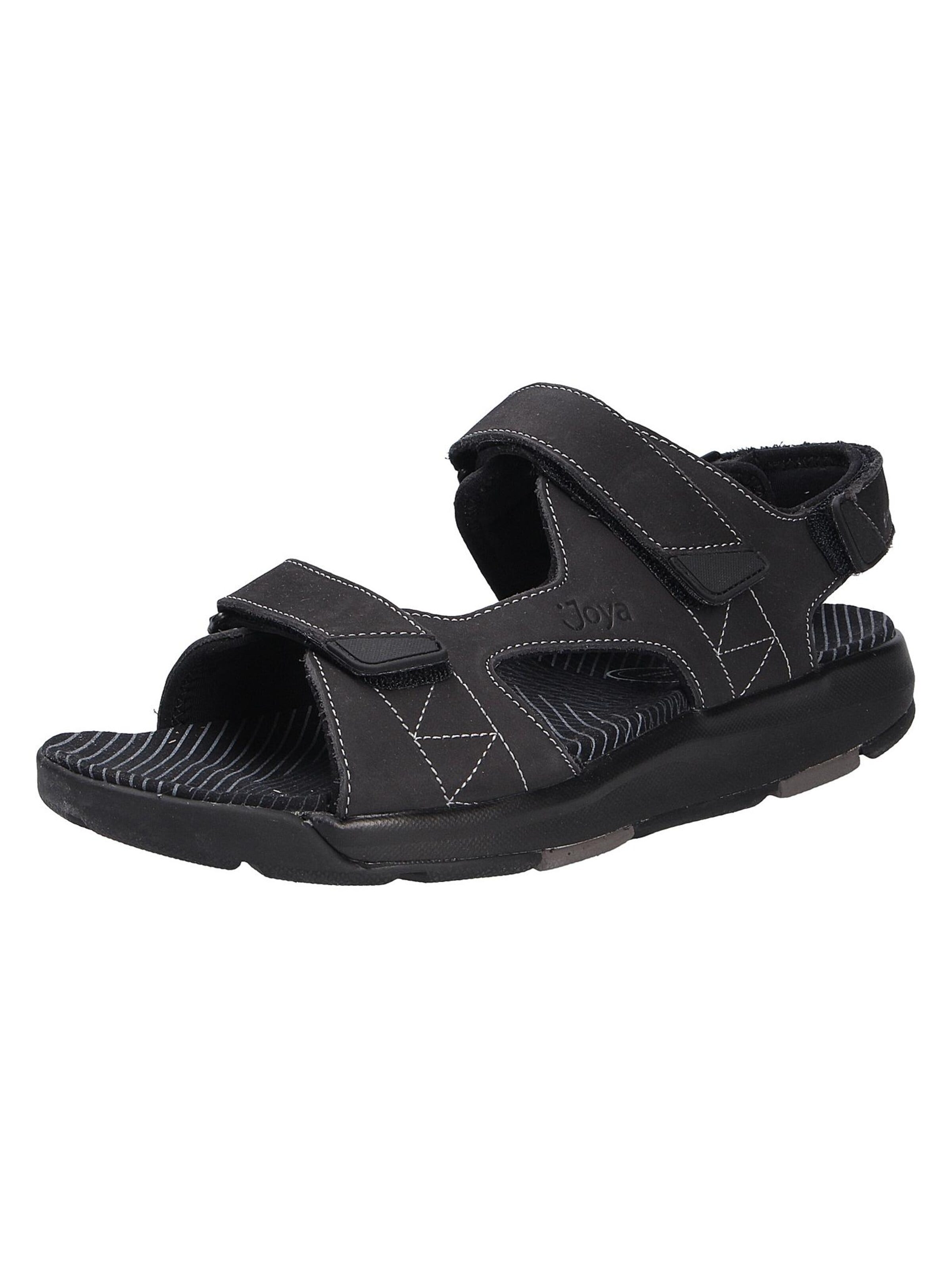 Joya Sandalen 'Alexander' in Zwart: voorkant