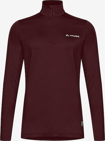 VAUDE Sports sweater in Red: front