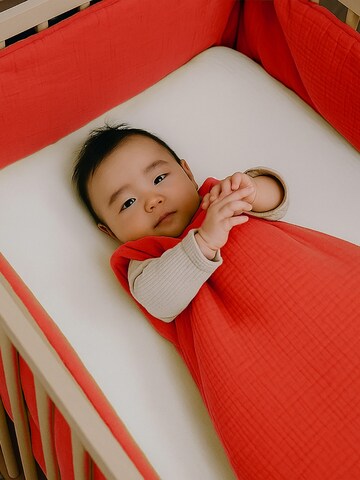 Couverture de bébé PAPATE en rose : devant