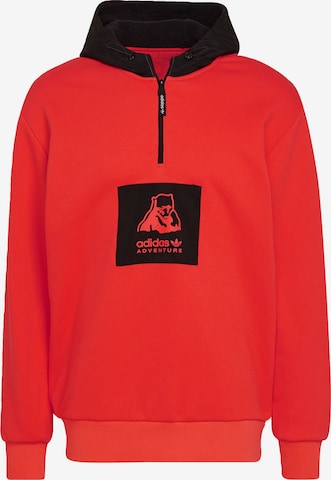 ADIDAS ORIGINALS Sweatshirt in Rot: front