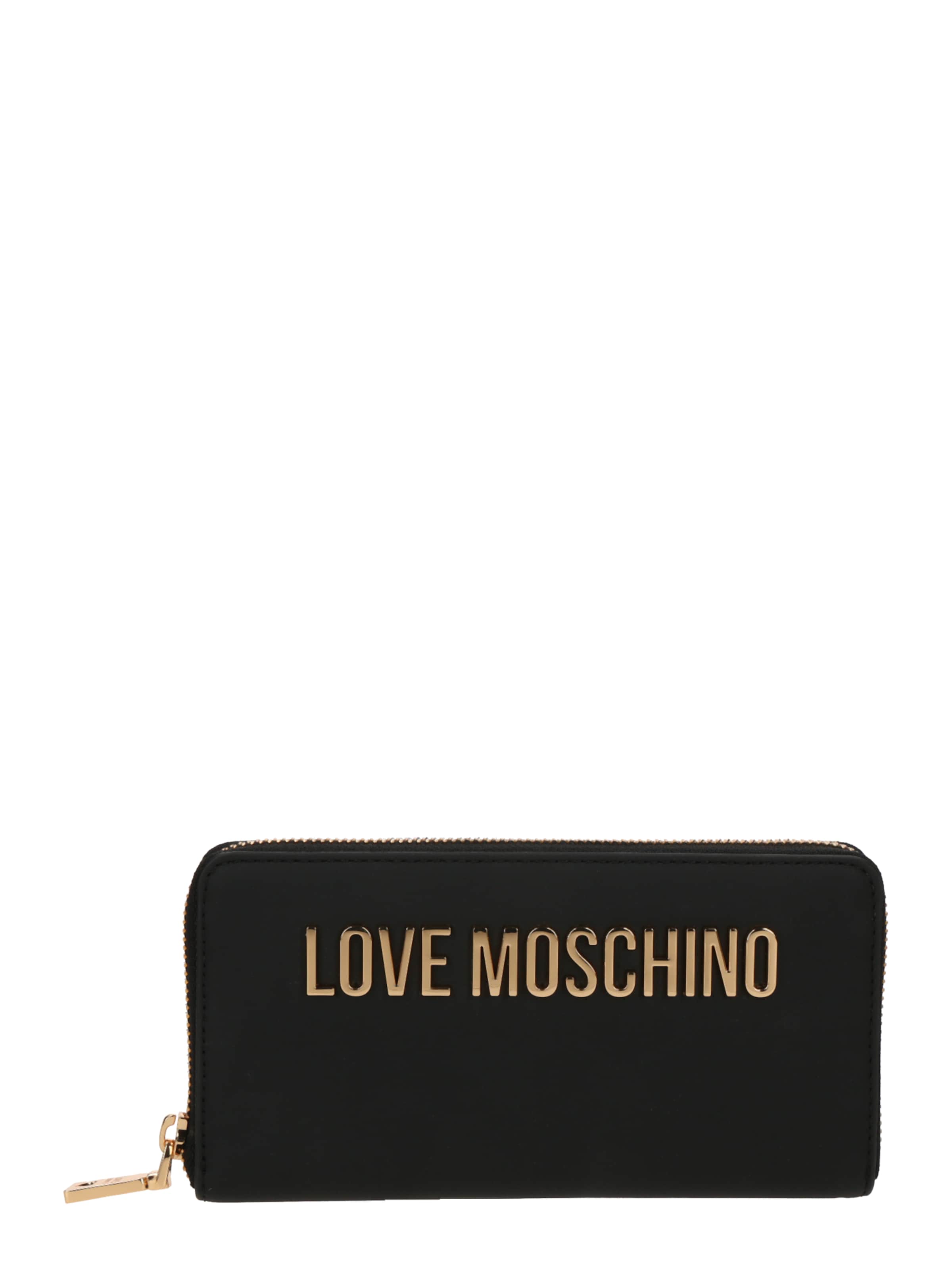 Love Moschino - Carteiras 'Bod Love' em preto: frente