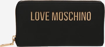 Love Moschino Kukkaro 'Bod Love' värissä musta: etupuoli