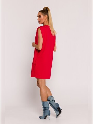made of emotion - Vestido en rojo