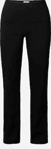 SHEEGO Regular Pants in Black: front