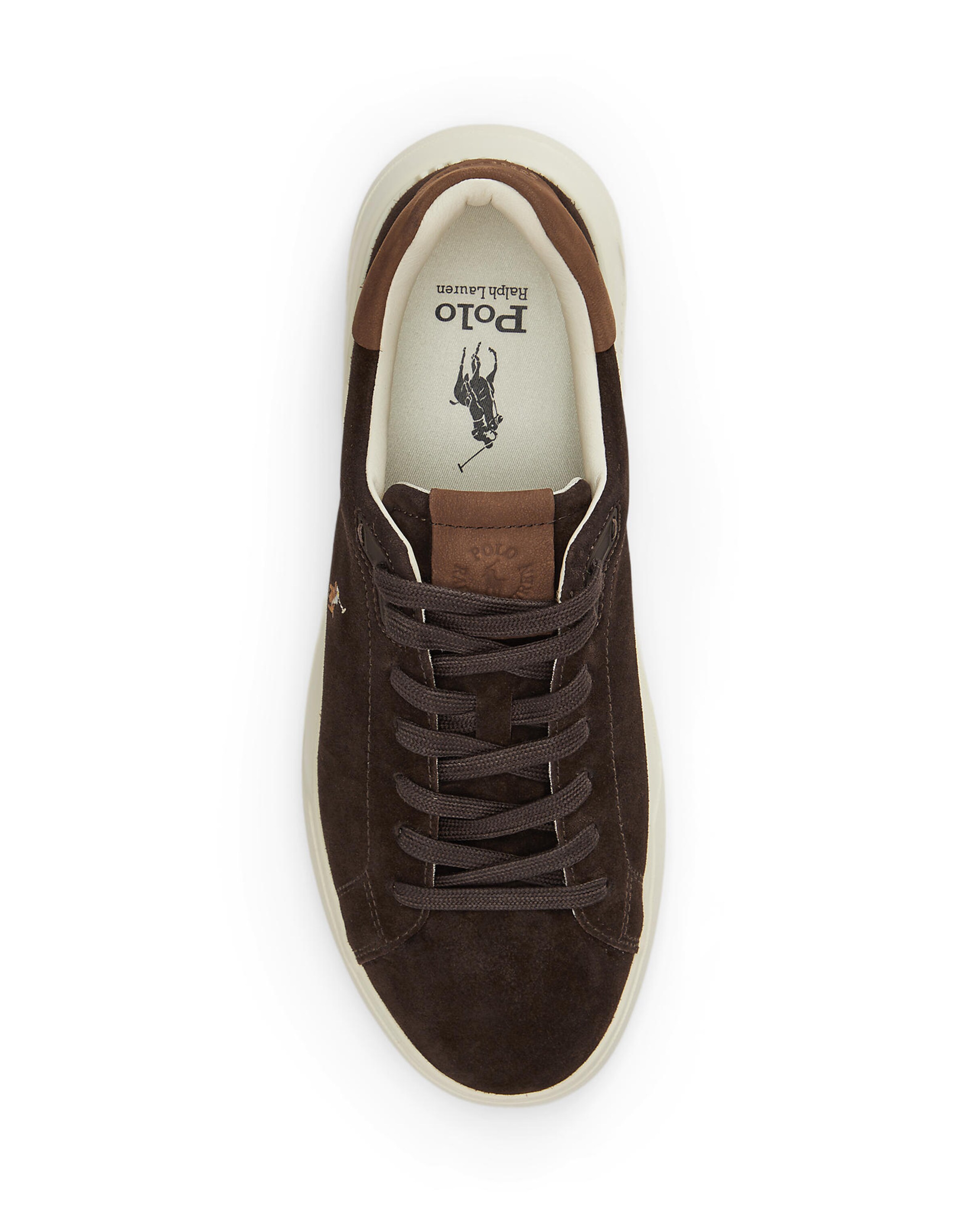Polo Ralph Lauren Sneakers laag 'RLITE COURT' in Bruin