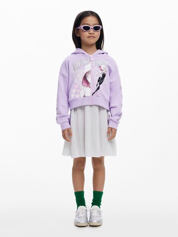 Desigual Sweatvest 'Ghost Spider™' in Lila