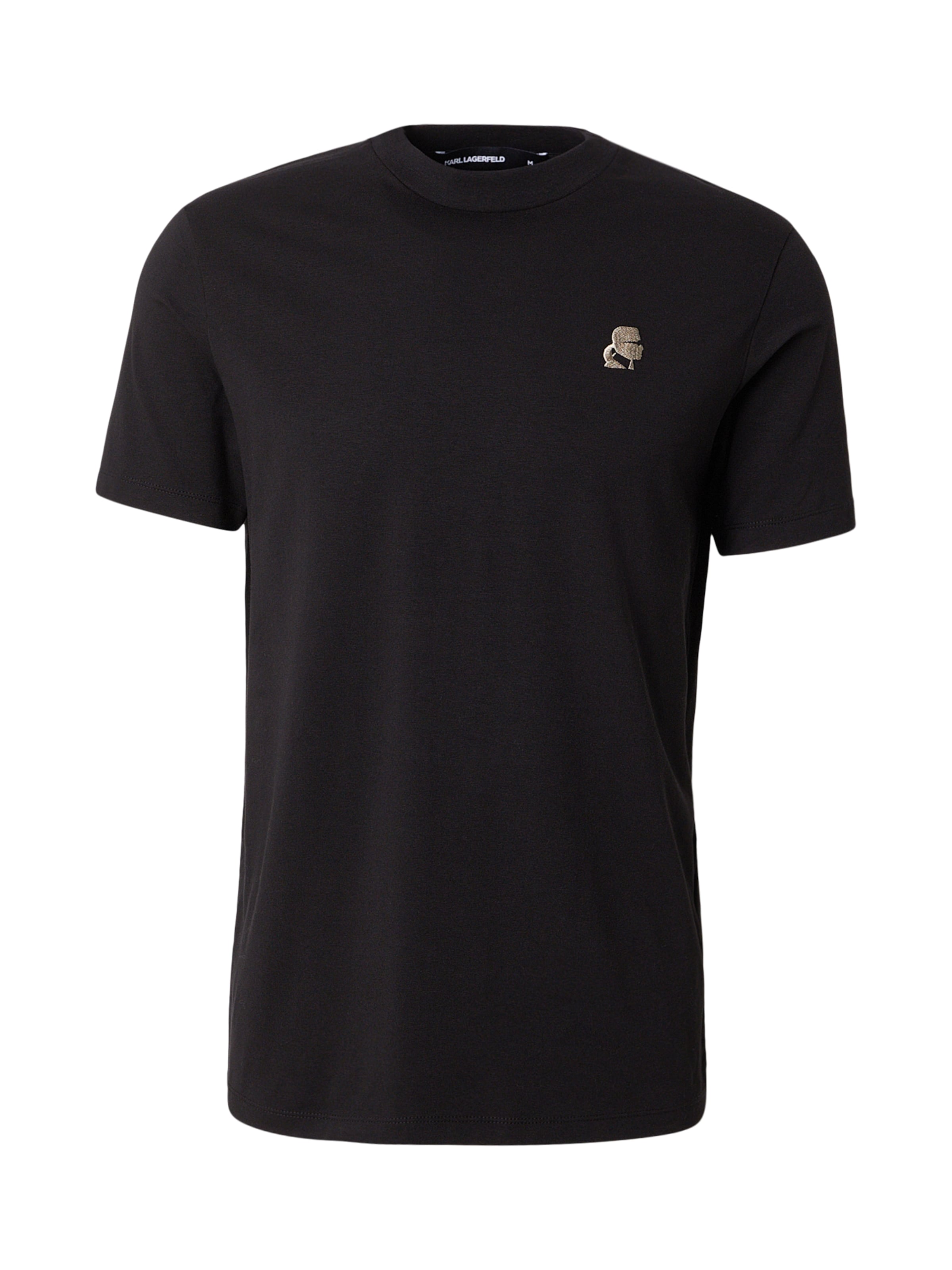 Karl Lagerfeld Shirt in Black: front