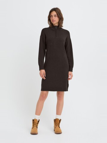 Oxmo Strickkleid ' OXFSANVA ' in Braun