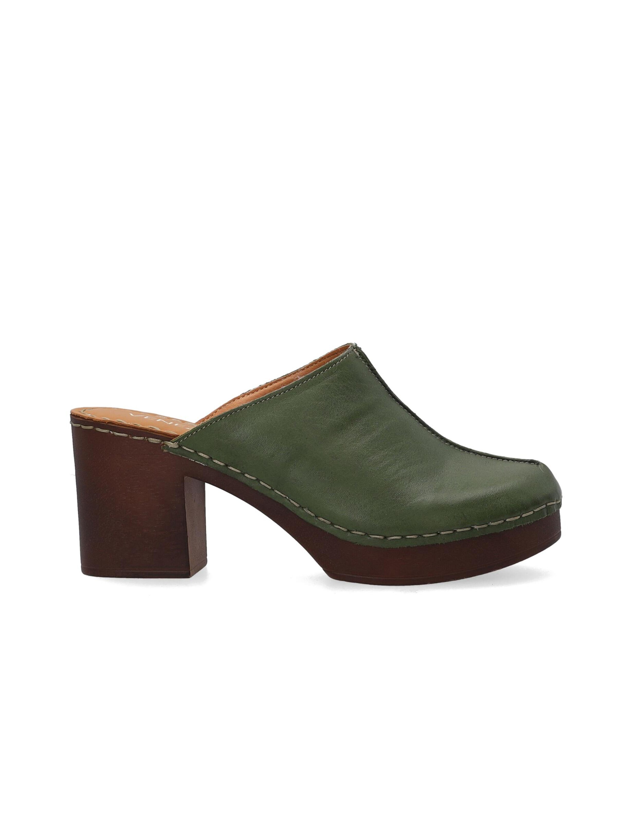 VENEZIA Clogs 'Venezia'‌‌‌‌‌‌‌ in Grün: Vorderseite