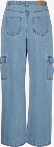 VERO MODA Regular Cargojeans in Blauw