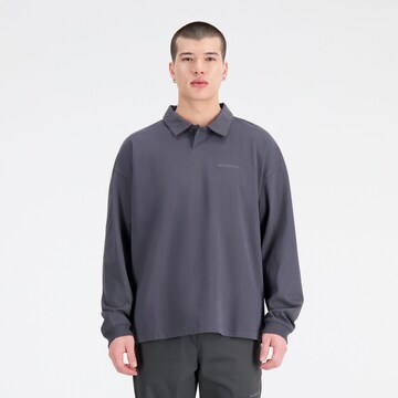 new balance Shirt in Grijs: voorkant