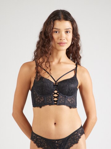 Bustino Reggiseno di Hunkemöller in nero: frontale