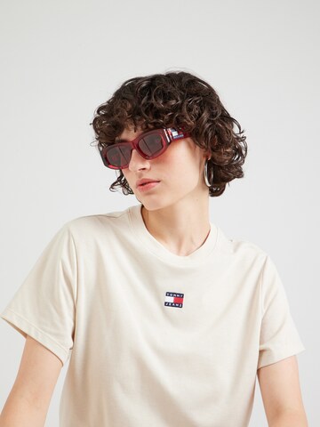 Tricou de la Tommy Jeans pe bej