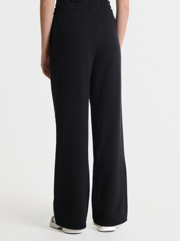 BIG STAR Wide leg Broek 'Pekina' in Zwart