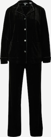 Lauren Ralph Lauren Pyjama in Zwart: voorkant
