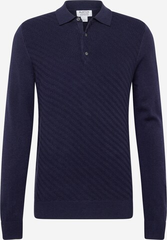 BURTON MENSWEAR LONDON Trui in Blauw: voorkant