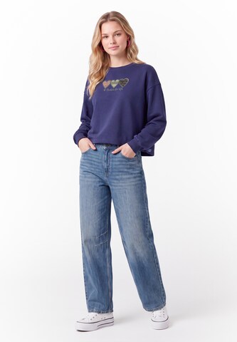 MYMO - Sweatshirt em azul