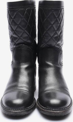 CHANEL Dress Boots in 37,5 in Black