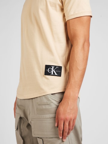 Calvin Klein Jeans Тениска в бежово